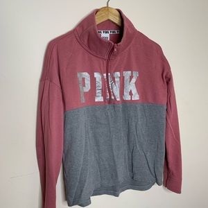 Pink love sleeve top